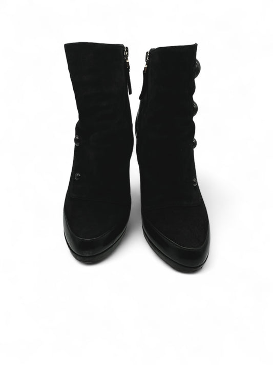 Fendi black boots