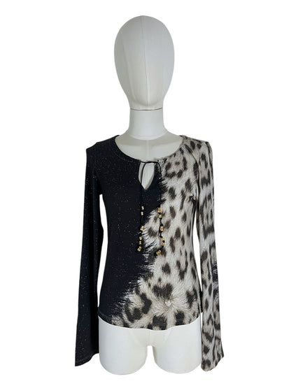 Roberto Cavalli printed top