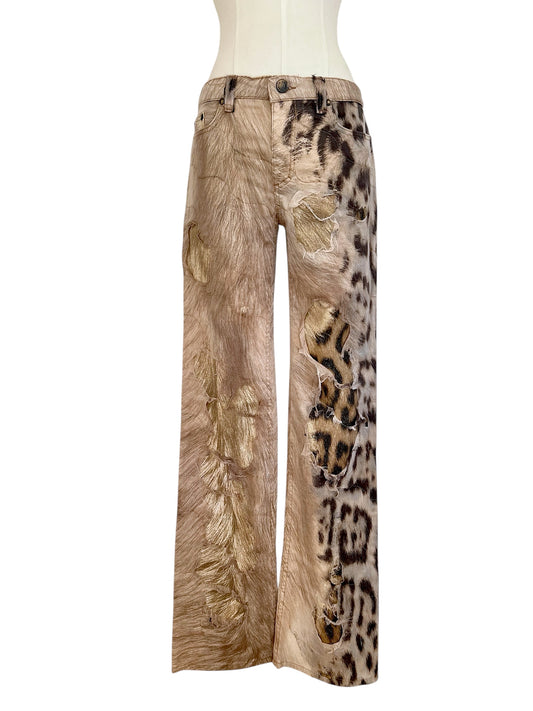 Roberto Cavalli Leopard pant