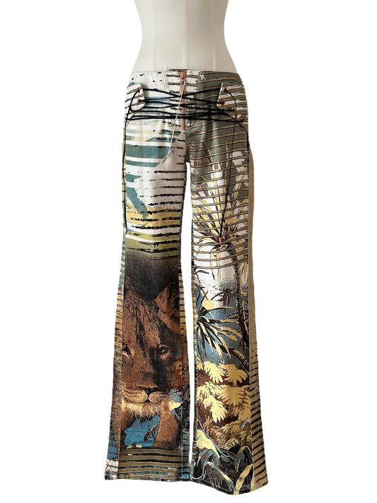 Roberto Cavalli jungle pants