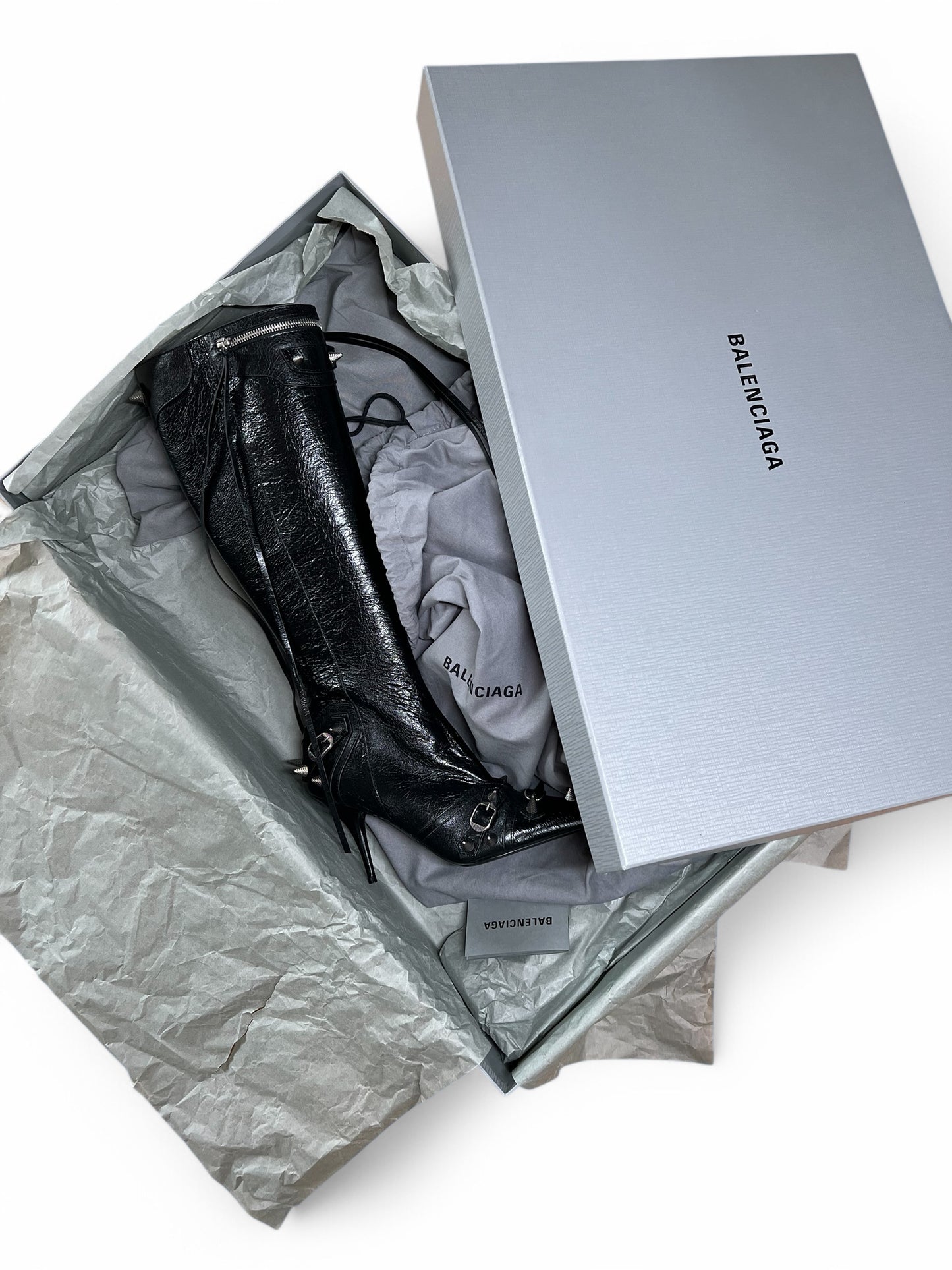 Balenciaga Le Cagole black boots