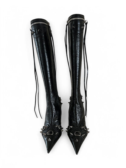 Balenciaga Le Cagole black boots