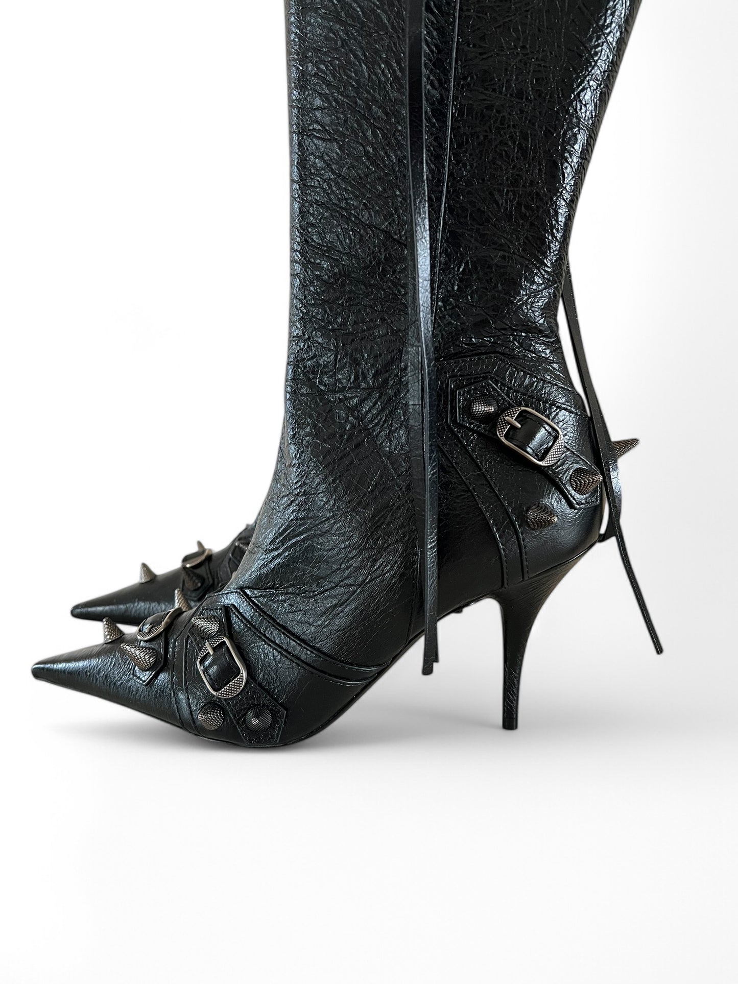 Balenciaga Le Cagole black boots