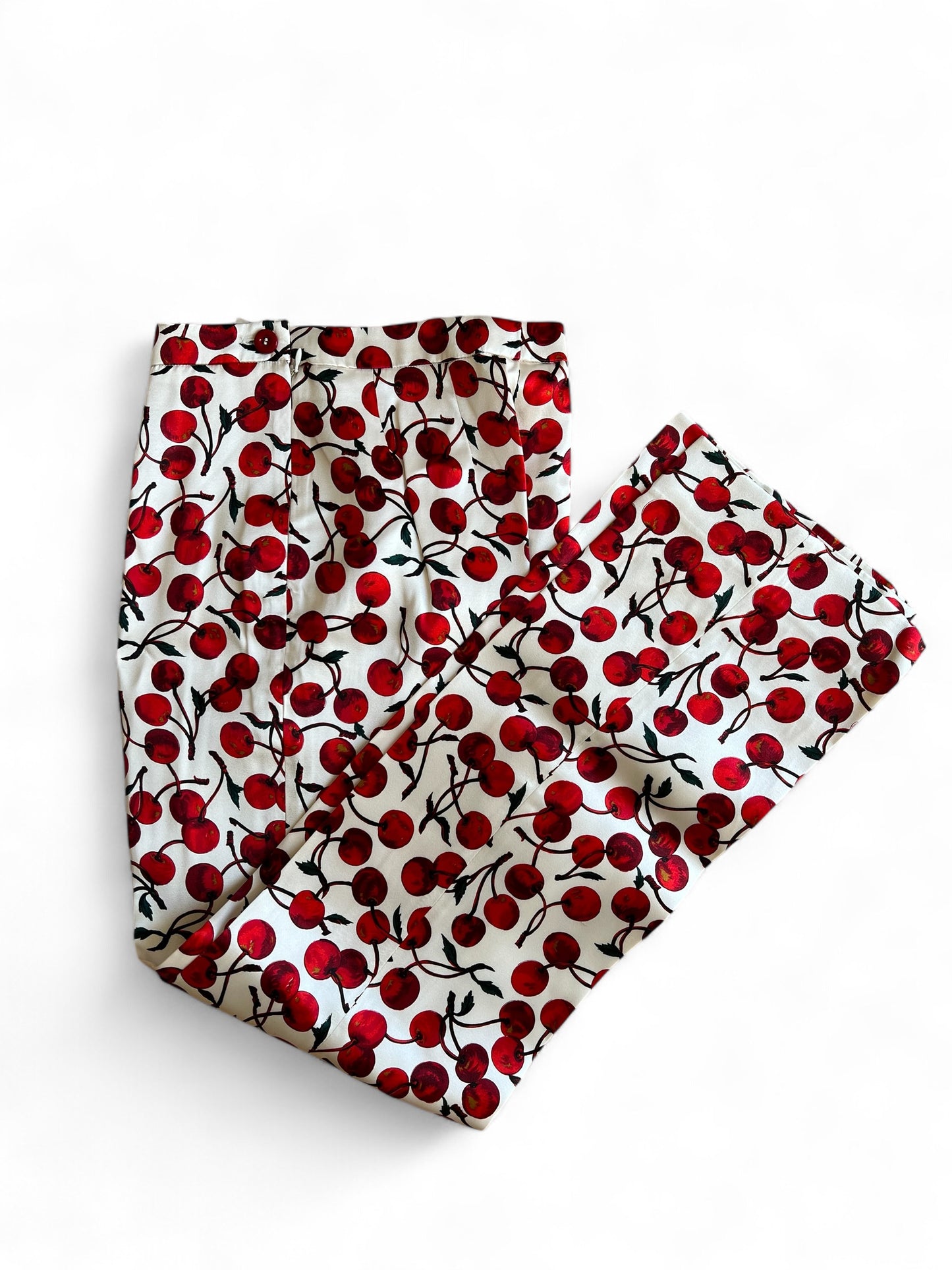 Dolce & Gabbana Cherry printed pants