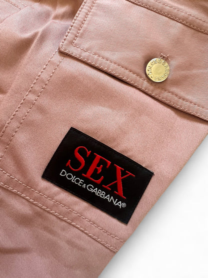 Dolce & GabbanaPink Bondage Pants –  "Sex" SS 2003 Collection
