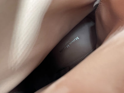 Maison Margiela Black Leather Tabi Boots – Split Toe Ankle Boots – Size 37