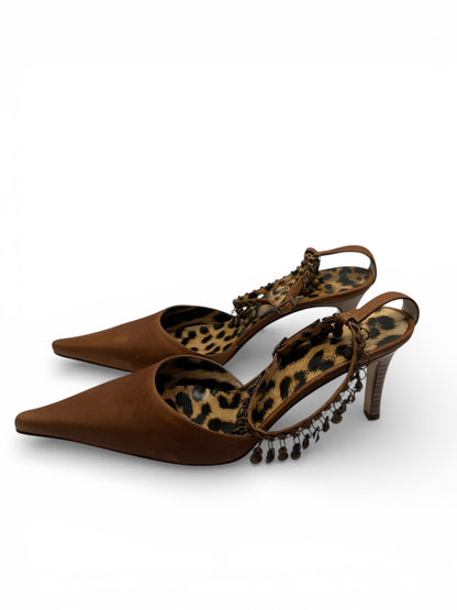 Roberto Cavalli Vintage Slingback Heels