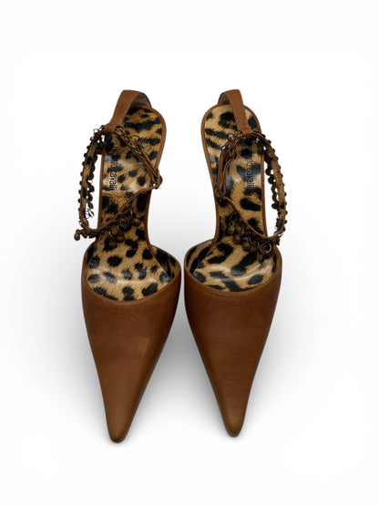 Roberto Cavalli Vintage Slingback Heels