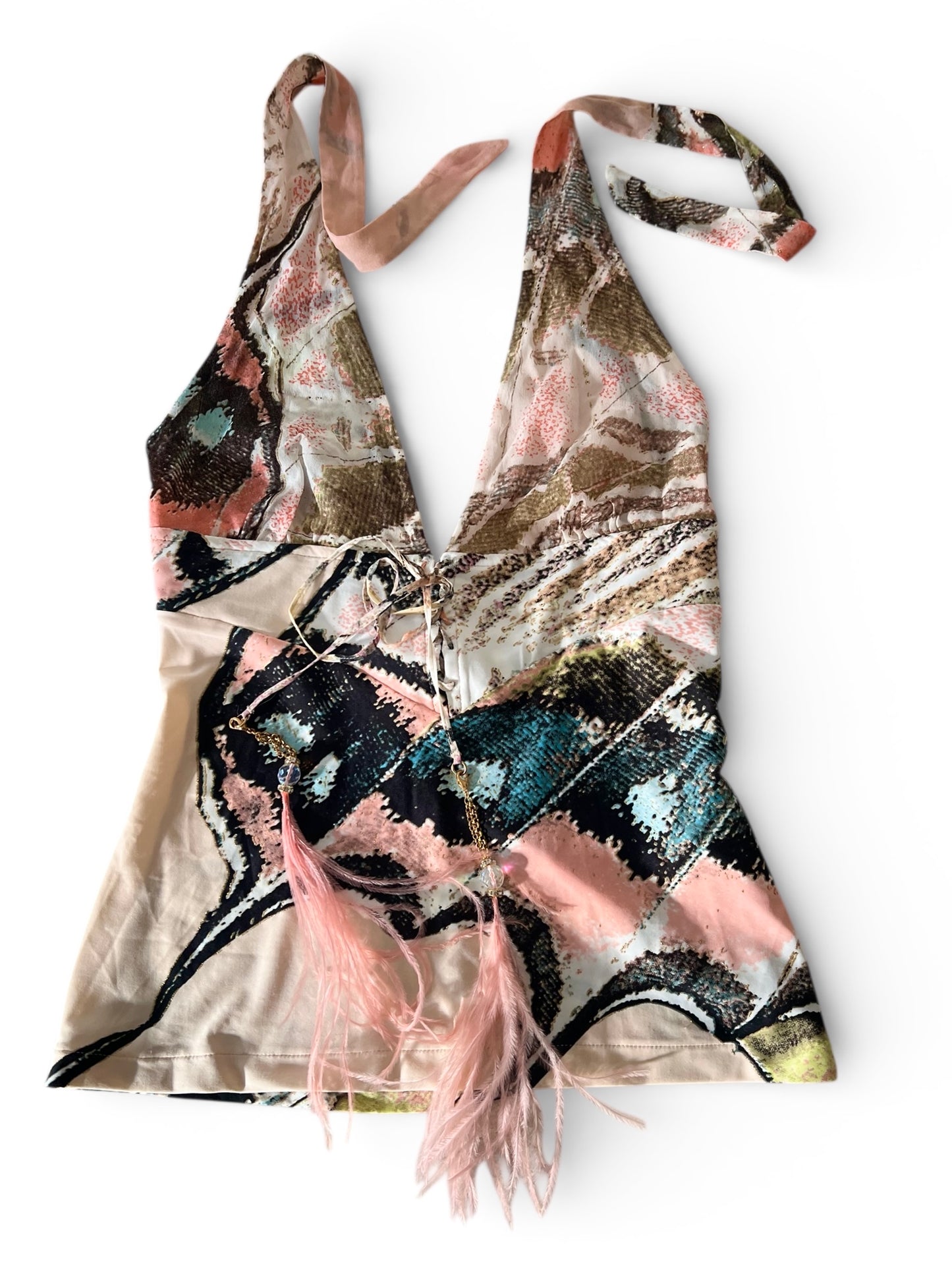 Roberto Cavalli SS 2004 farfalla top