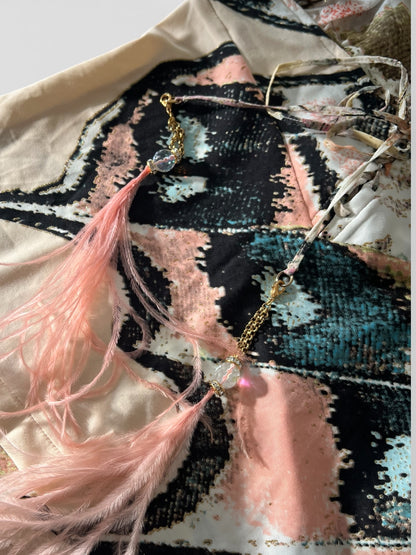 Roberto Cavalli SS 2004 farfalla top