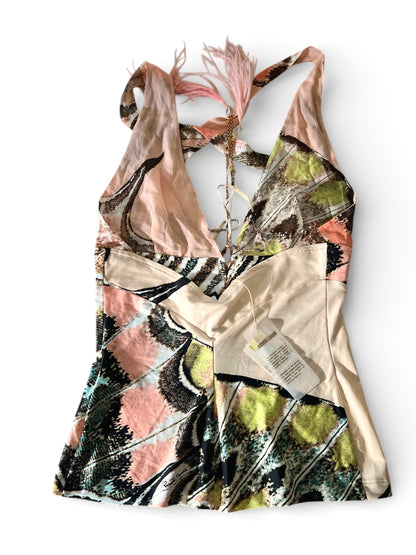 Roberto Cavalli SS 2004 farfalla top