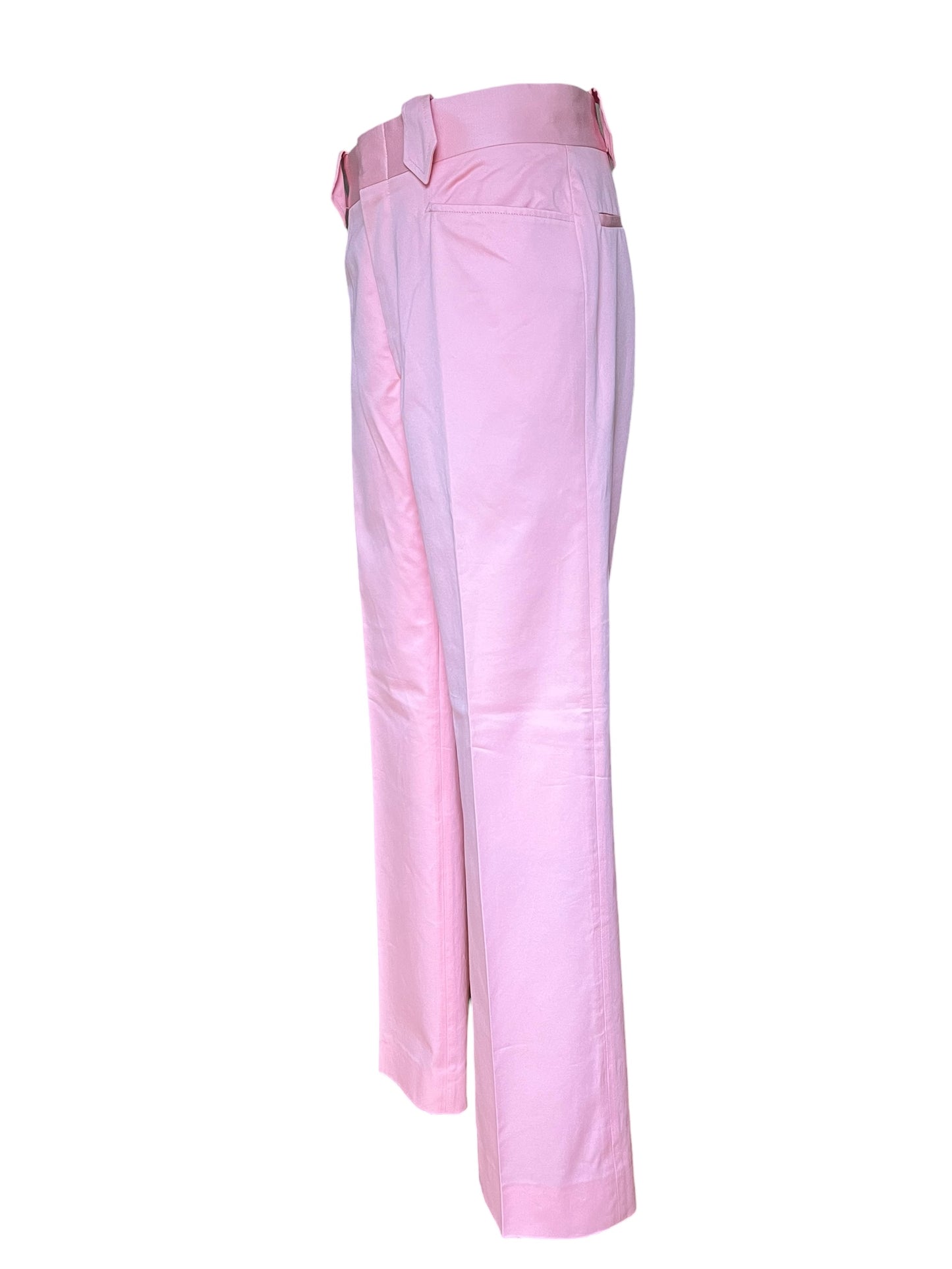 Gucci by Tom Ford cotton pink trousers