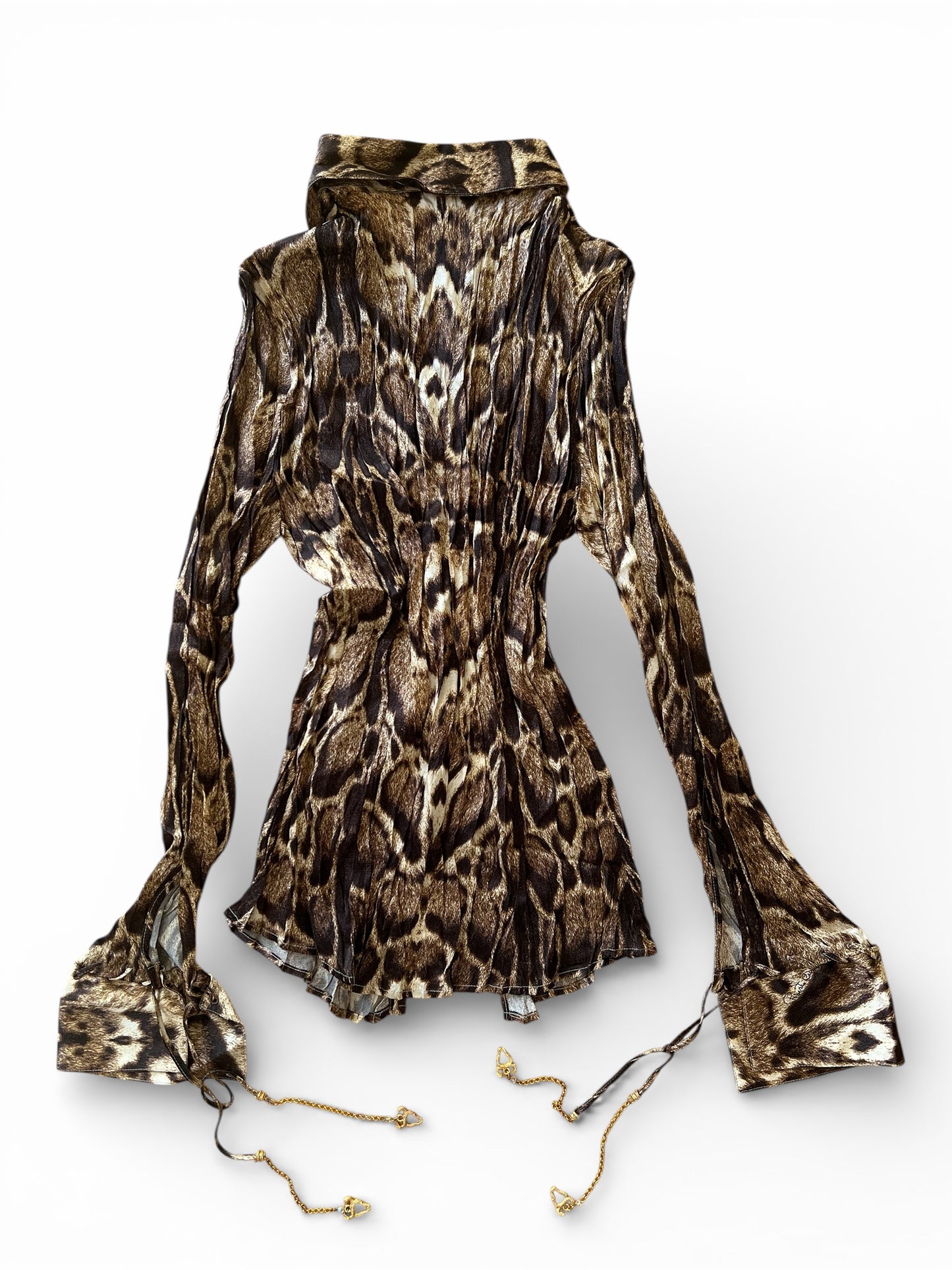 Roberto Cavalli printed silk shirt