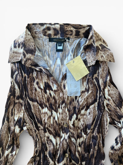 Roberto Cavalli printed silk shirt