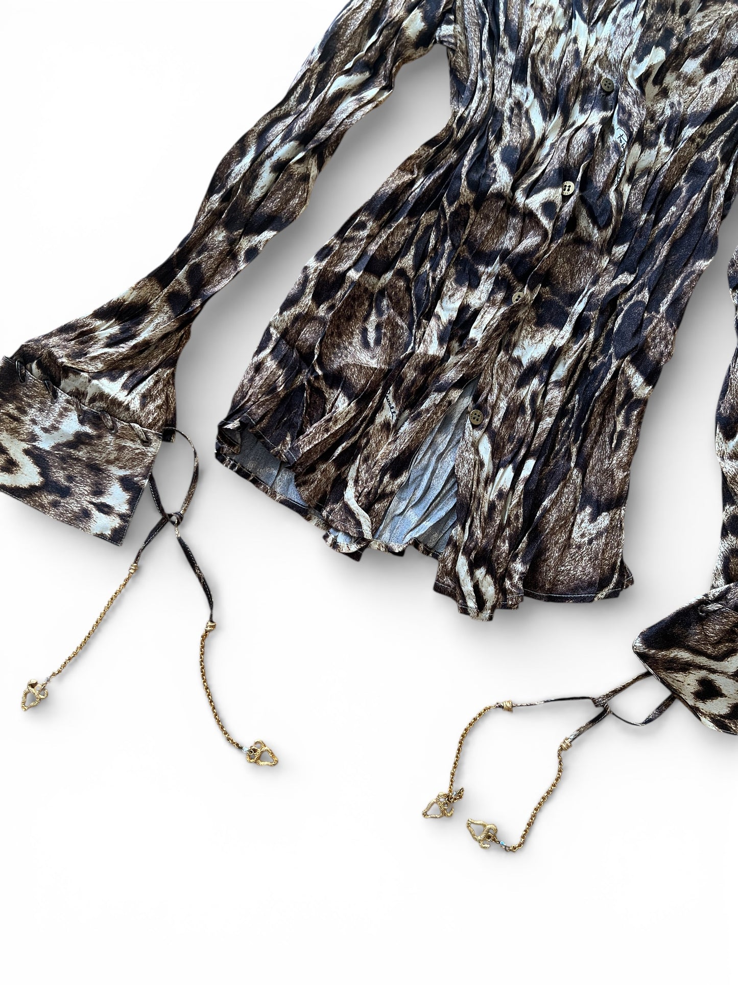 Roberto Cavalli printed silk shirt