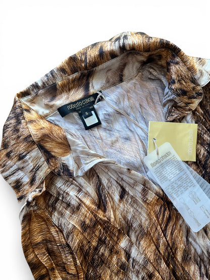 Roberto Cavalli printed silk shirt