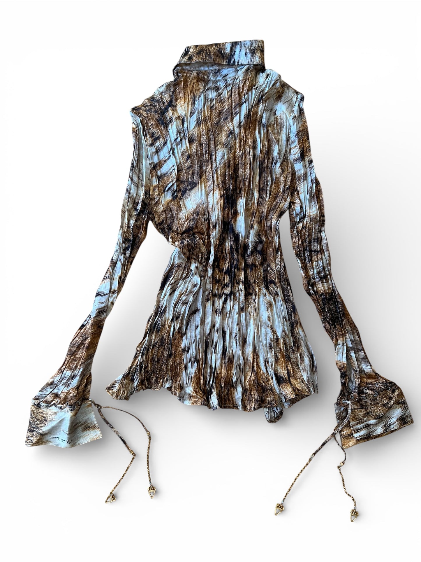 Roberto Cavalli printed silk shirt