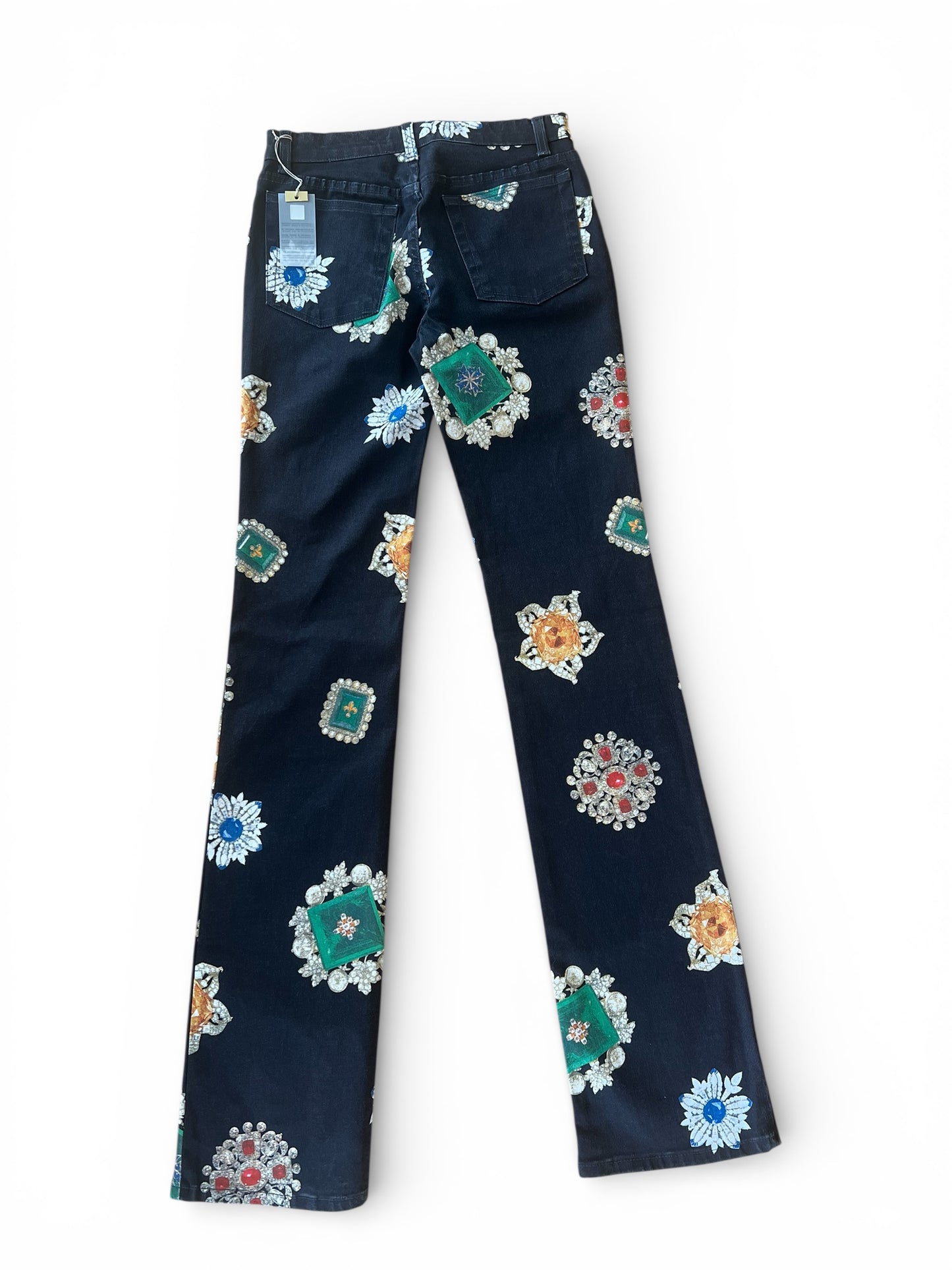 Roberto Cavalli  striking jewel-inspired print