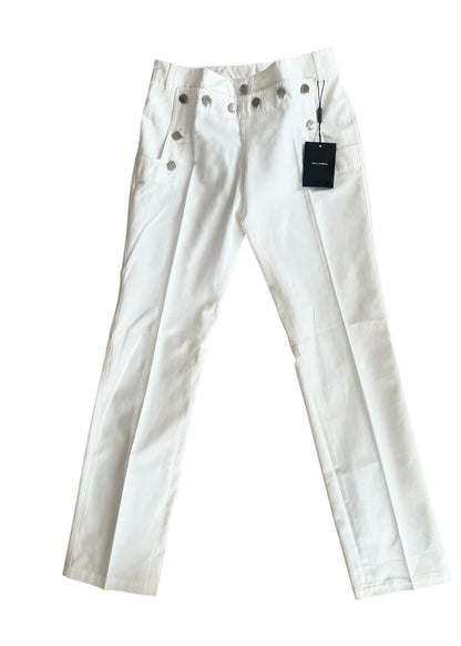 Dolce & Gabbana Vintage 2003 Zip Pants