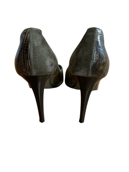 Miu Miu 90s Leather & Suede Pumps