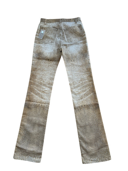 Roberto Cavalli – Vintage Snake Print Pants