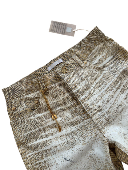 Roberto Cavalli – Vintage Snake Print Pants