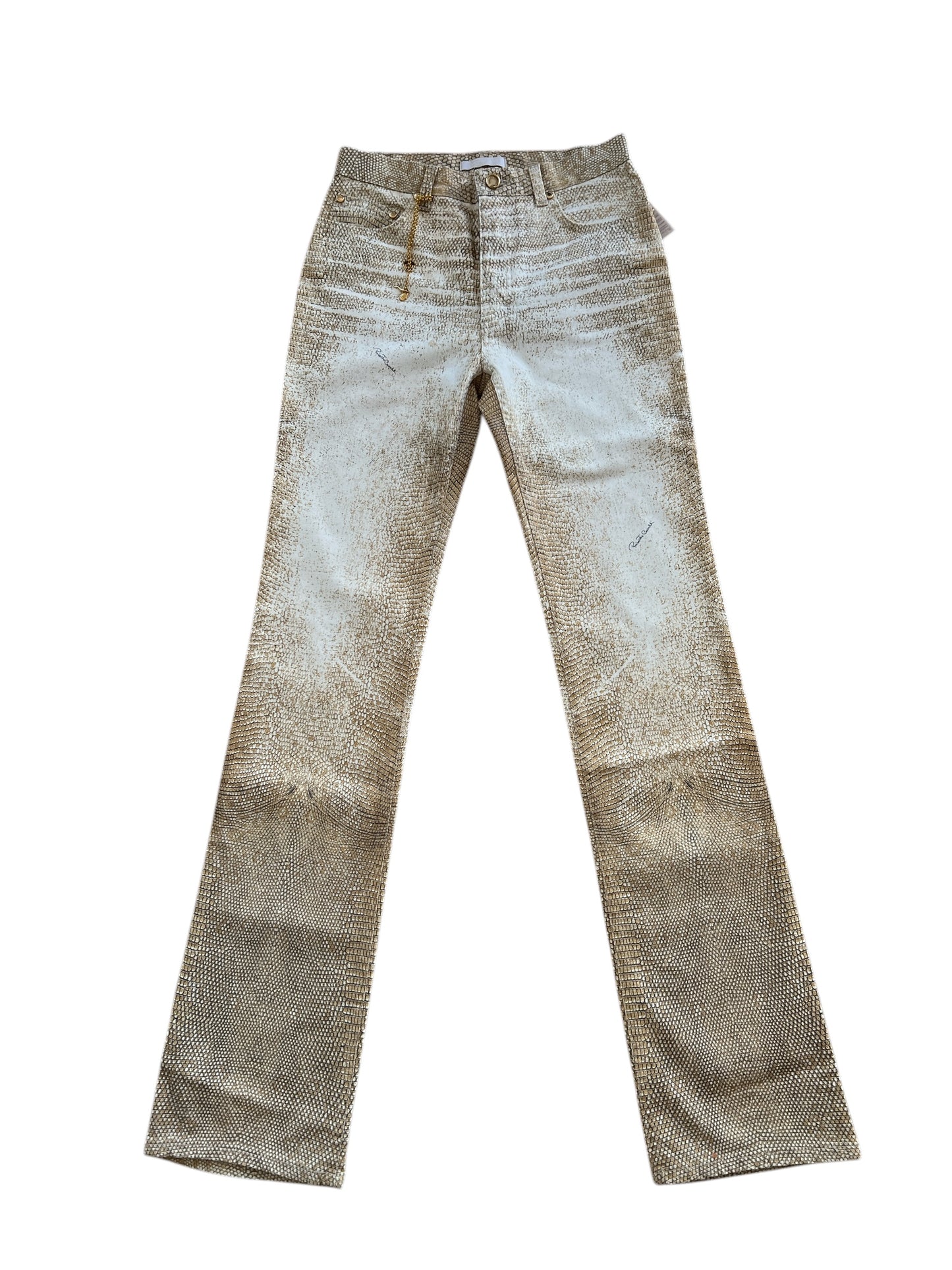 Roberto Cavalli – Vintage Snake Print Pants